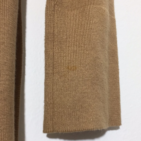 CAbi Camel Colored Long button up sweater - Picture 5 of 6